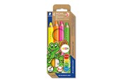 Creatief spelen - Staedtler Col. pencil NJ neon 4pc 100% PEFC - 140 C4P1