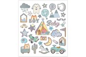 Creatief spelen - Creativ Company Stickers Baby Boy 1 Sheet - 28883