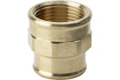 Fittingen - Viega reducing coupling 1 1/4" x 3/4" silicium bronze - 266431