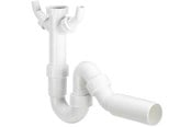Afvoerproducten - Viega pipe odour trap 1 1/2" x 50 mm with waste water hoses - 694166
