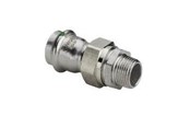 Drukbuizen en fiittings - Viega sanpress inox adapter union 15 x 1/2" - 438258