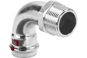 Drukbuizen en fiittings - Viega Prestabo adapter elbow 90° 15 x 1/2" - 558413