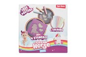 Buiten spelen - Dream Horse Sidewalk Chalk Unicorn with Templates 10 pcs. - 61044B