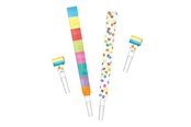 Speelgoed - Haza Witbaard Roller Tongs Confetti 6pcs. - 439546