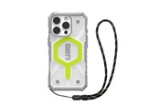 Mobiel - Covers & Cases - UAG Pathfinder Clear Magsafe Active Neon Lanyard - iPhone 16 Pro - 1144641BV01