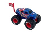 Speelgoedauto - Monster Jam 1:64 Marvel Single-Captain America - 6071333