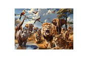 Puzzels - Educa 1000 Wild Animals - 80-19920