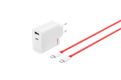 Mobiel - Adapters & Opladers - OnePlus 80W SUPERVOOC Dual Ports GaN Power Adapter Kit - 5461100597