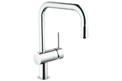 Mengkranen en fittingen - Grohe Minta Kitchen faucet with pull-out U-spout Chrome - 32067000