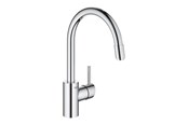 Mengkranen en fittingen - Grohe Concetto Kitchen faucet with pull-out C-spout Chrome - 32663003