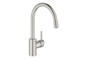 Mengkranen en fittingen - Grohe Concetto Kitchen faucet with pull-out C-spout Supersteel - 32663DC3