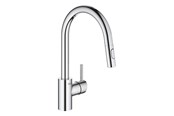 Mengkranen en fittingen - Grohe Concetto Kitchen faucet with pull-out Chrome - 31483002