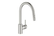 Mengkranen en fittingen - Grohe Concetto Kitchen faucet with pull-out Supersteel - 31483DC2