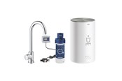 Mengkranen en fittingen - Grohe Red Mono Kitchen faucet and kettle in size M Supersteel - 30085001
