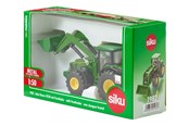 Speelgoedauto - SIKU 1:50 John Deere With Front Loader - S-1982