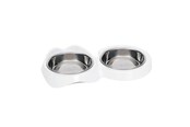 Katten - Catit PIXI Feeding Dish Double White - H43875