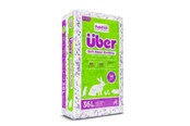 Knaagdieren - Über Papirstrøelse 36 L Lilla/Hvid m/Lavendel duft - 45052