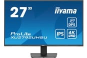 Scherm - 27" iiyama ProLite XU2792UHSU-B6 - 3840x2160 - 60Hz - IPS - 15W USB-C - XU2792UHSU-B6