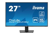 Scherm - 27" iiyama ProLite XU2792UHSU-B6 - 3840x2160 - 60Hz - IPS - 15W USB-C - XU2792UHSU-B6