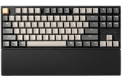 Toetsenbord - Keychron Silicone Palmrest K8 series / C1 series / L4 series - Polssteun - Zwart - PR45
