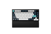 Toetsenbord - Keychron Silicone Palmrest V1/V2 series / Q1/Q2/Q9 series / P1 series - Polssteun - Zwart - PR47