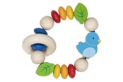 Speelgoed voor baby's - Goki Wooden Gripping Ring Bird - 65282