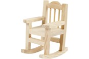 Creatief spelen - Creativ Company Wooden Mini Rocking Chair - 56925