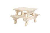 Creatief spelen - Creativ Company Wooden Mini Picnic Table - 56927