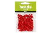 Creatief spelen - Creativ Company Wooden Beads Red 150pcs. - 570394