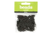 Creatief spelen - Creativ Company Wooden Beads Black 150pcs. - 570395
