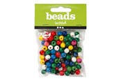 Creatief spelen - Creativ Company Wooden Beads Various Colors 150pcs. - 570599
