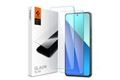 Mobiel - Beschermend glas - Spigen Glass tR Slim 2 Pack - Xiaomi Redmi Note 13 - AGL08295