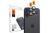 Mobiel - Beschermend glas - Spigen Glass tR EZ Fit Optik Pro 2 Pack - black - iPhone 17/16 / 16 Plus - AGL07921