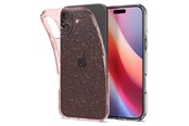Mobiel - Covers & Cases - Spigen Liquid Crystal Glitter - Rose Quartz - iPhone 16 - ACS08193