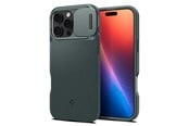 Mobiel - Covers & Cases - Spigen Optik Armor MagSafe - abyss green - iPhone 16 Pro - ACS08150