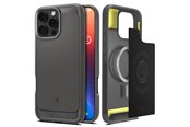 Mobiel - Covers & Cases - Spigen Rugged Armor MagSafe - gray - iPhone 16 Pro - ACS08116