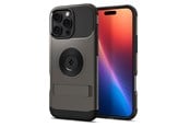 Mobiel - Covers & Cases - Spigen Slim Armor MagSafe - Gunmetal - iPhone 16 Pro Max - ACS08033