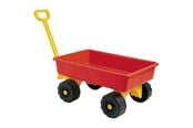 Buiten spelen - Androni Bolderkar Red with drawbar - 6993