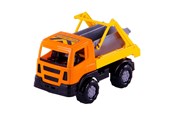 Speelgoedauto - Cavallino Toys Cavallino Construction Container Truck 21cm - 2038CN01