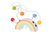 Speelgoed voor baby's - Goki Wooden Beads Motor Skills Spiral - 59969
