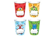 Speelgoed - Haza Witbaard Cups Monster Party 8 pcs. - 437855