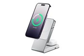 Mobiel - Adapters & Opladers - ALOGIC Matrix wireless charging stand - 2-in-1 - magnetic - 15 Watt - MSCDDWH