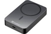 Powerbank - Sandberg Mag Wireless Powerbank 10000 mAh Powerbank - Grijs - 10000 mAh - 420-97