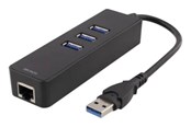 Netwerk-adapter (netwerkkaart, printserver, enz.) - Deltaco USB 3.0 Network Adapter - Y-3045