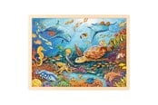 Puzzels - Goki Wooden Jigsaw Puzzle Great Barrier Reef 96pcs. Hout - 57432