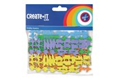 Creatief spelen - Haza Witbaard Foam stickers Vehicles 72 pcs. - 192308