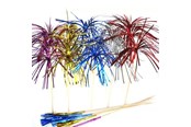 Speelgoed - Haza Witbaard Foil sticks Fan 6 pcs. - 403223