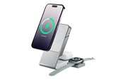 Mobiel - Adapters & Opladers - ALOGIC Matrix 3-In-1 Universal Magnetic Charging Dock - MSCDDAWCWH