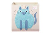Kinderkamer - 3 Sprouts Storage Box - Blue Cat - IBXCAT