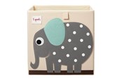 Kinderkamer - 3 Sprouts Storage Box - Gray Elephant - IBXELE